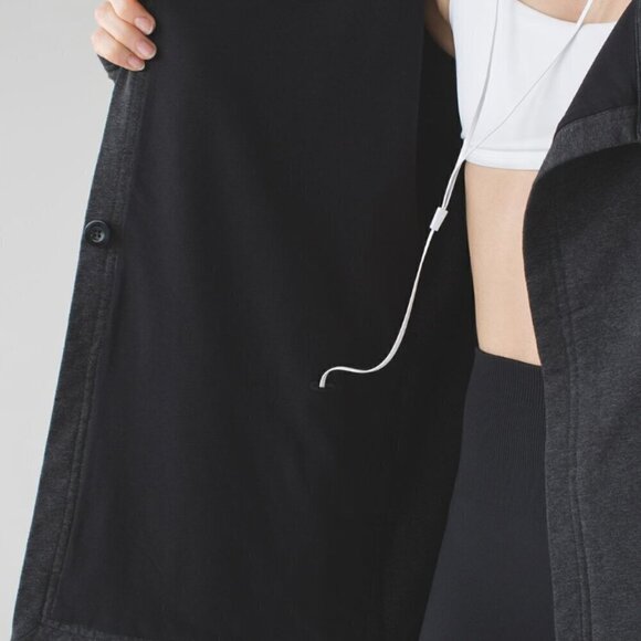 Lululemon Coast Wrap II Heathered Black - Picture 6 of 13